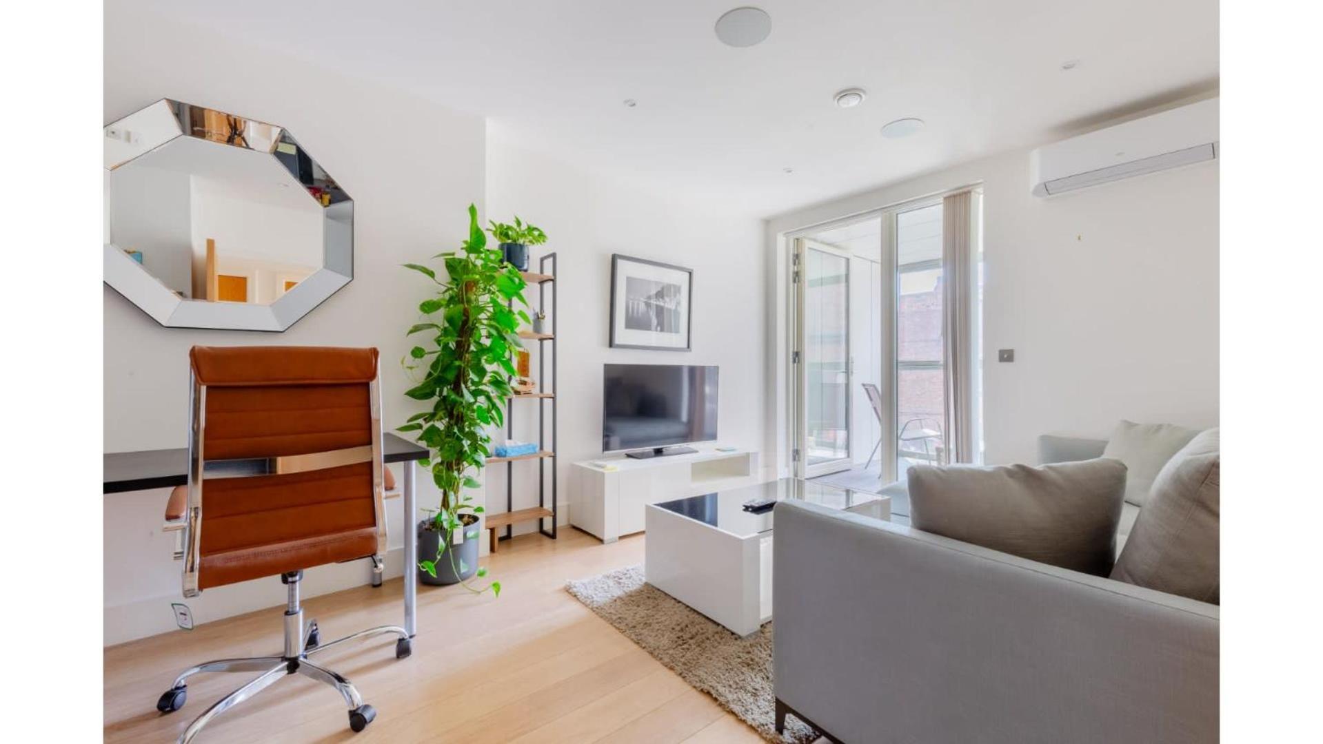 Modern 1bd Flat W Balcony Heart Of Brixton *